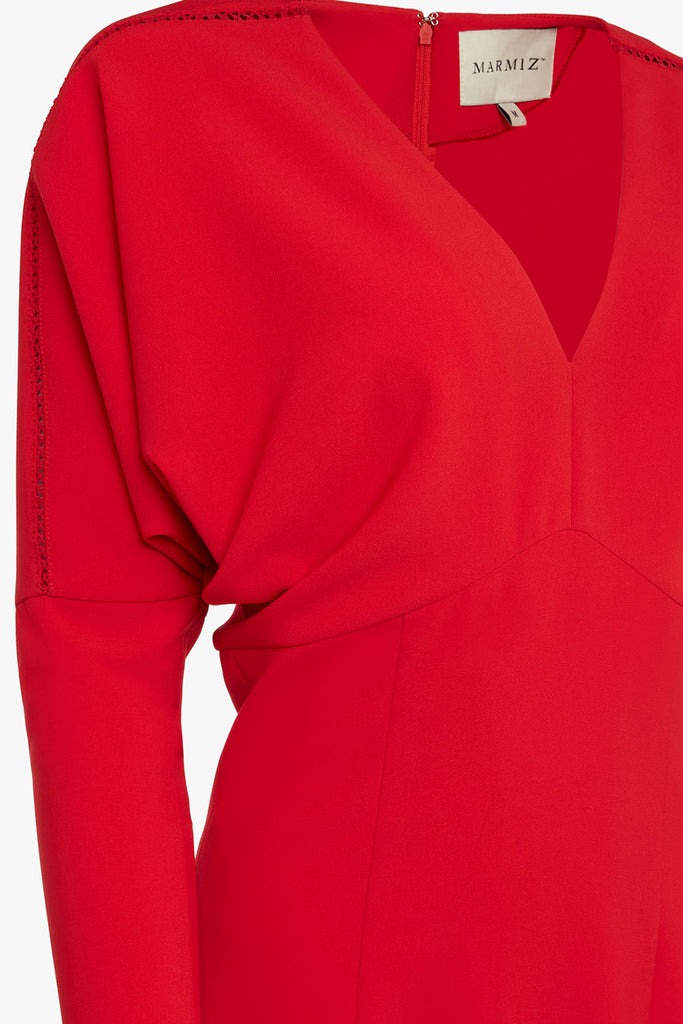 Dolman Long Sleeves Dress